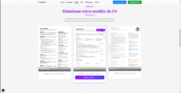 Application de creation des CV a temps réel
